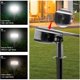 thumbnail image 3 of Solar Spotlight Outdoor, 2-in-1 Solar Light with 3 Modes for Pathway Patio, 2 Pack 34 LED Waterproof Garden Light, 3 of 4