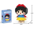 thumbnail image 1 of Sanrio Hello Kitty Building Blocks Cartoon Character Melody Assembled Model building block Dolls Toys Children Gifts, 1 of 6