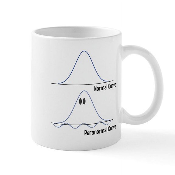 CafePress - Normal Paranormal Mug - 11 oz Ceramic Mug - Novelty Coffee Tea Cup