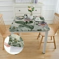 thumbnail image 2 of HAOXIT Spring Tablecloth Rectangular, Washable Table Cover for Party Picnic Dinner Decor 36*36, 2 of 7