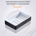 thumbnail image 1 of Punch-free Double-layer Soap Box Soap Student Student Double-layer Self Drain Rack Soap Dish Storage Rack for Home Dorm Student, 1 of 9