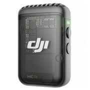 DJI Mic 2 Transmitter (Shadow Black), Wireless Microphone, 14-Hour Internal Recording, Magnetic Attachment, Bluetooth Microphone, 128GB Memory, Editing Software (YouTube, Vlogs)(Bulk Packaging)