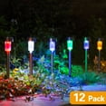 Wellgium Solar Lights Outdoor, MMF7 Solar Lights Garden Lights
