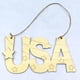 thumbnail image 4 of Declaración del 4 de julio Colgante de madera Letras inglesas Decoración artística 11.6X6 pulgadas Colgante Hogar DIY Rodajas de madera Inevent HA012142-00, 4 of 7