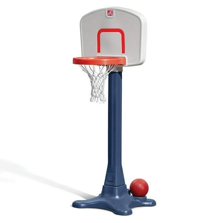 Step2 Shootin' Hoops 42-inch Basketball Set Kids Portable Basketball Hoop For