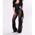 thumbnail image 1 of Gupgi Bas de Bikini de Plage en Maille Transparente Longue pour Femmes, 1 of 5