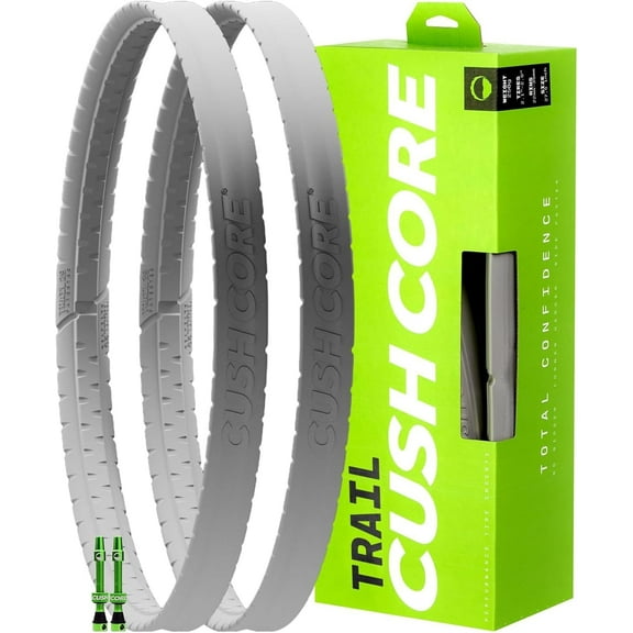 CushCore Trail Set - Bicycle Tire Insert, for All Riders, Designed for Flat Prevention, Lightweight Design, Helps Improve Ride Quality, Fits 2.1"-2.6" Tires