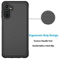 thumbnail image 2 of Galaxy A14 5G Case, Takfox Samsung Galaxy A14 5G 6.5" Sturdy Case[Tmajor] Shock Absorbing Impact Defender Slim Cover Shell with Plastic Outer & Rubber Silicone Inner [Black], 2 of 10