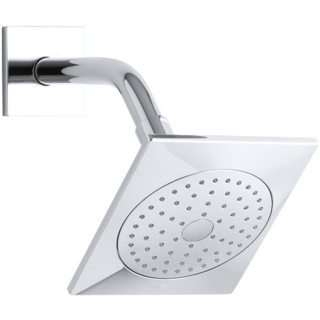 Kohler K-14786-CP Loure Single-Function Showerhead, Polished Chrome