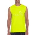 thumbnail image 1 of Mens Heartbeat Hunting Ultra Cotton Sleeveless T-Shirt, 1 of 5