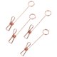 thumbnail image 4 of 4 clips metálicos de doble cabeza para fotos, notas y notas, porta tarjetas, portafotos y portanúmeros de mesa., 4 of 6