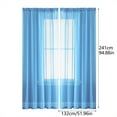 thumbnail image 2 of Your Space with Stylish Semi-Sheer Curtain Panels – Ideal Appeal for Modern Homes and All Seasons, 2 of 6