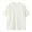 White, variant on Undershirts For Men Pack Qiggri Men Large Size Solid Color Fashion Casual V-neck Loose Short Sleeve Top Mens T-Shirts