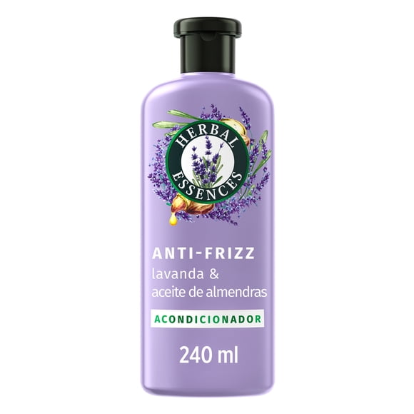 Acondicionador Herbal Essences Anti-Frizz Lavanda & Aceite de Almendras 240 ml