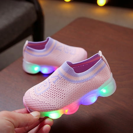 

〖Roliyen〗Toddler Shoes Mesh Toddler S Breathable Outdoors Casual Children S Leisure Sneaker Baby Shoes