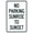 Warning Sign 4, variant on No Parking Standing Or Stopping Fire Lane With Bidirectional Arrow - 8"x12" Metal Security Tin Warning Sign, Fire Zone Decor for Street Business Home Wall