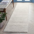 thumbnail image 2 of SAFAVIEH Mirage Toby Solid Runner Rug, Ivory/Gray, 2'3" x 8', 2 of 8