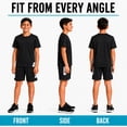 thumbnail image 2 of RBX Boys Athletic Outfit Short Set Performance Shirt and Basketball Shorts for Boys 2 Piece, 2 of 7