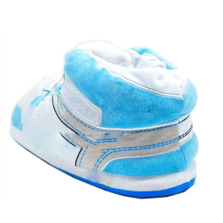 Sneaker Slippers in Light Blue Look – Comfy adult Sneaker Slippers