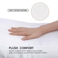 thumbnail image 3 of Injueey Paquete de 2 almohadas de tiro suave, cómodas, transpirables, para coche, oficina, sofá, cojín, núcleo, accesorios de cama para el Decoración del hogar, 3 of 6