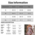thumbnail image 3 of JoveMarine Women's Hawaiian Floral Bikini Set Sexy Split Two-Piece Swimsuit with Halter Neck Top & Tie-Side Bottoms for Summer Pool Party and Beach Vacation Multicolor L, 3 of 7