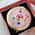 thumbnail image 4 of Espejo De Maquillaje De Anime, Estrella De Cristal, Maquillaje Cosmético, Espejo Plegado, Accesorio De Cosplay Cateissary CE006395-00, 4 of 6
