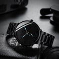 thumbnail image 4 of Mens Watches Crrju Stainless Steel Men's Wrist Watch Casual Luxury Waterproof Sport Watch For Men Quartz Watch Relogio Masculino - Quartz Wristwatches, 4 of 6