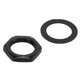 thumbnail image 3 of Kit d'écrous filetés femelles G3/8, rondelles métalliques, fixations jack pour guitare électrique et basse, noir, 3 of 4