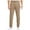 Khaki, variant on Mens Golf Pants Stretch Relaxed Fit - Expandable Waistband,Flat Front,Moisture Wicking,Sun Protection,Lightweight Twill
