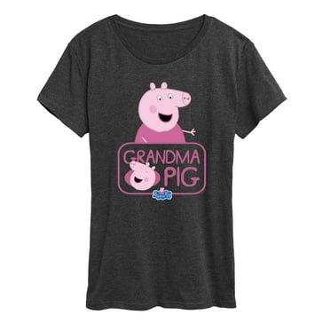 Grandma Pig  - Women's Short Sleeve Graphic T-shirt