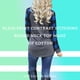 thumbnail image 5 of Camiseta de mujer Jumpingount de cuello redondo manga larga empalme cuadros azules M, 5 of 7