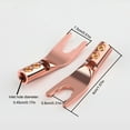thumbnail image 3 of Baohd 4X Cable Clip Wire Connector Banana Plug Connection Silver Copper Compact Size Long-lasting Transmission Space Saving Silver, 3 of 6