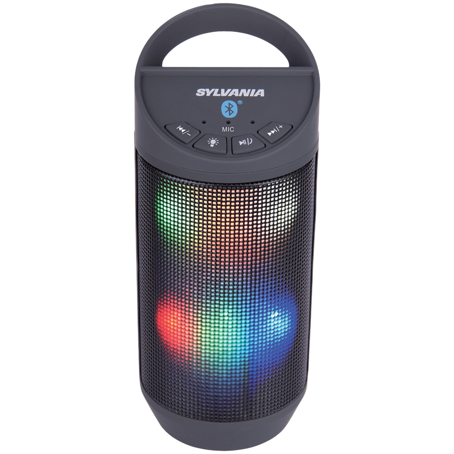 sylvania light up bluetooth speaker