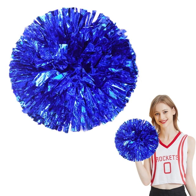 Pompon de Cheerleading Duveteux à Haute Densité, Ballons Colorés de Performance avec Poignée Légère, Matériau PP Vibrant, Résistant à la Décoloration pour Performances sur Scène et Sports d'Équipe
