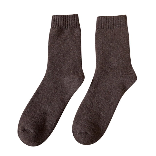 ZJXFGS Chaussettes à la Cheville Chaussettes pour Femmes Chaussettes Habillées Chaussettes en Coton pour Femmes Chaussettes de Course Chaussettes pour Femmes Hommes Chaussettes Café Taille Unique