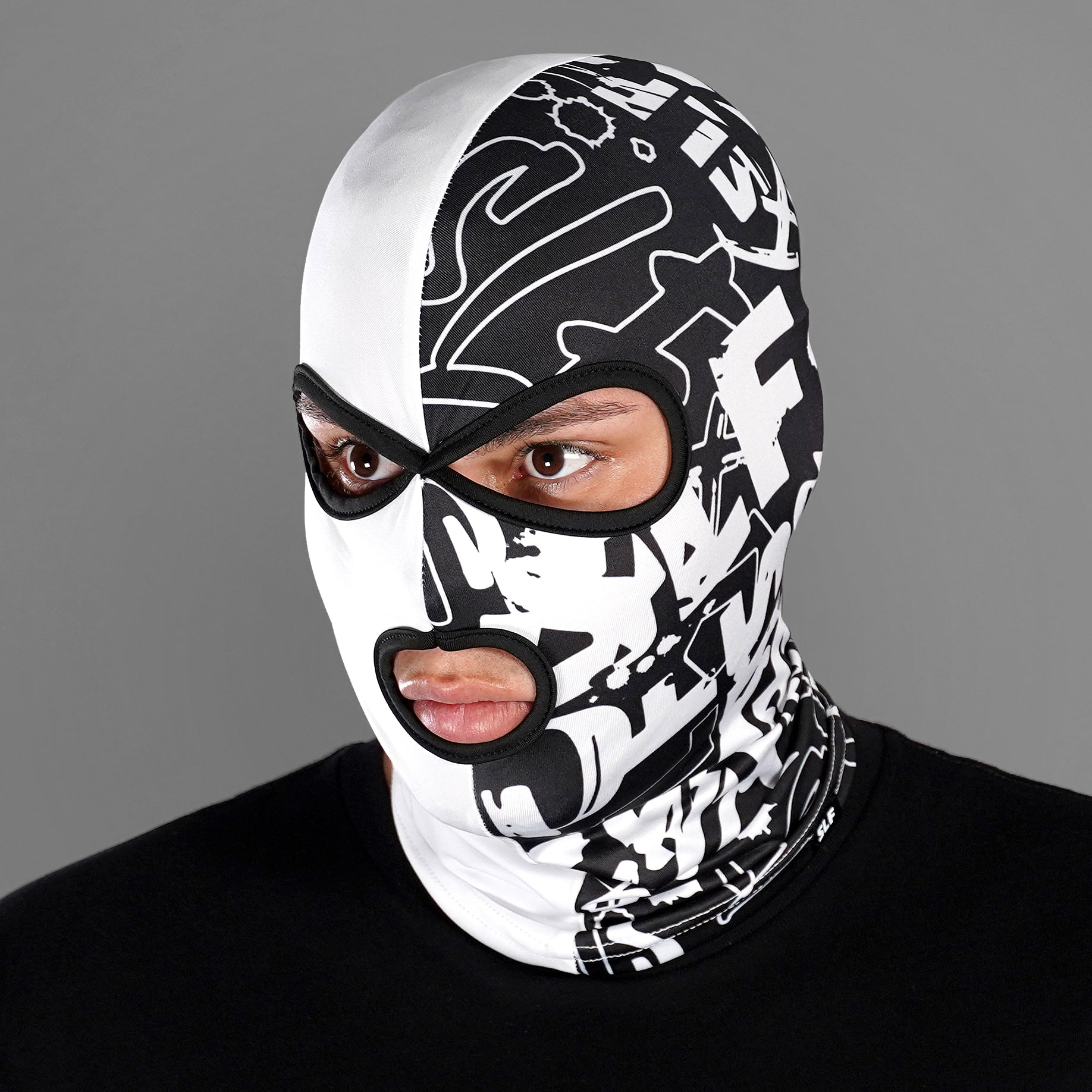 SLF Graffiti Splatter 3 Hole Ski Mask