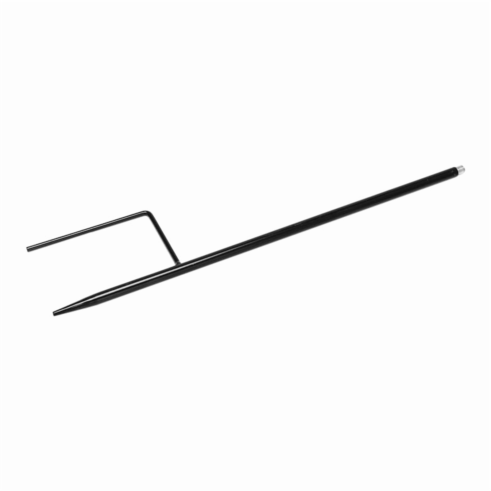 10X Shepherd Hooks Rust  Garden Stake Outdoor Metal Plant Stand Hanger Bird Feeder Pole 120X10X1cm