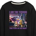 thumbnail image 3 of Disney - Darkwing Duck - I Am the Terror - Toddler & Youth Long Sleeve Graphic T-Shirt, 3 of 5