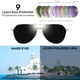thumbnail image 4 of Joopin Gafas de Sol Aviador Sobredimensionadas Polarizadas UV400 Negras, 4 of 6