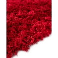 thumbnail image 6 of Unique Loom Infinity Shag Collection Area Rug - Jinko (4' 1" Round Merlot), 6 of 7