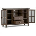 thumbnail image 3 of Pemberly Row 53" Tall TV Stand in Natural Aged Brown, 3 of 5