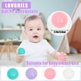 thumbnail image 3 of 2.2 Inch Ball Pit Balls (200/500/1000 Pcs) - Non-Toxic Phthalate Free BPA Free, Soft Plastic Play Balls for Toddlers Kids 1-3, Baby Playpen, Indoor Games, Pool, Pets, 3 of 7