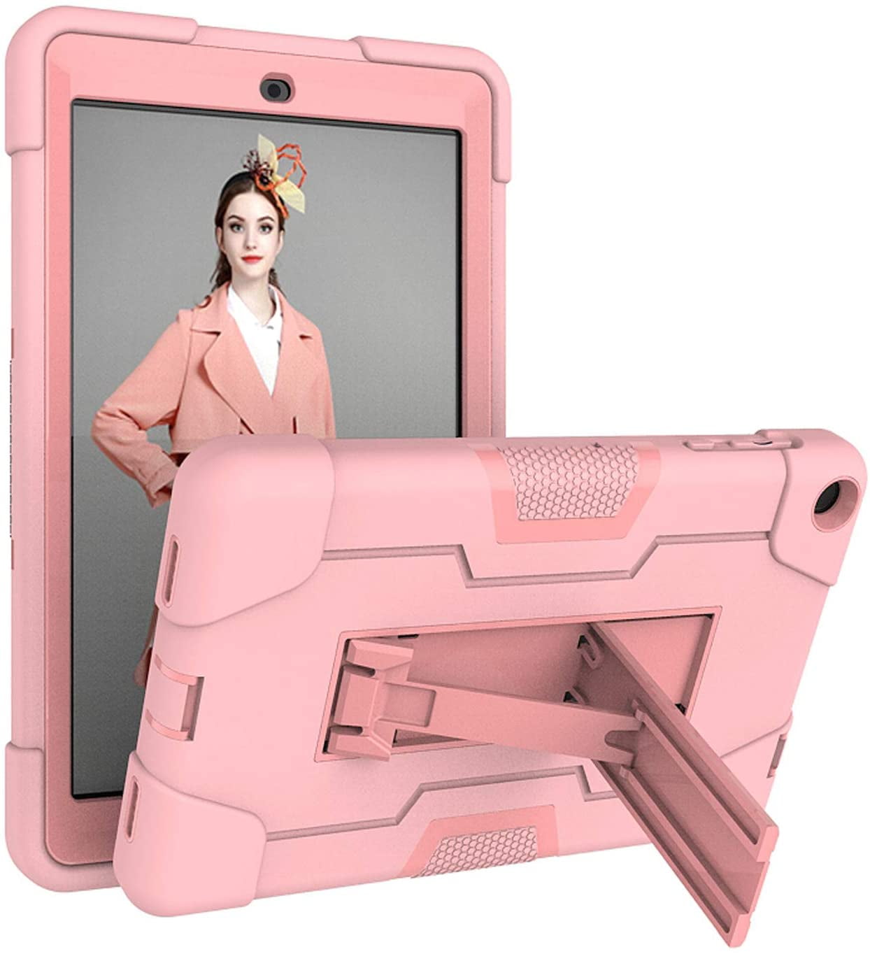 mignova case for walmart onn 8 pro 8 inch tablet heavy duty drop proof and shock resistant rugged hybrid case built in stand for walmart onn 8 inch