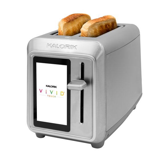 Kalorik® Vivid⢠Touch 2-slice Toaster with High Resolution Touchscreen, in Stainless Steel (TO52622SS)