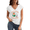 2-White, variant on UNISHE Women Funny Sarcastic Raccoon Graphic T-Shirt - First Of All I'm A Delight Print V-Neck Sleeveless Tee Trendy Tops