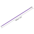 thumbnail image 3 of Unique Bargains 150mm Length PVC Coated Stainless Steel Keyring Loop Cable Purple 6 Count, 3 of 6
