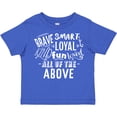 thumbnail image 3 of Inktastic Brave Smart Loyal Kind Fun Loved All of the Above Boys or Girls Toddler T-Shirt, 3 of 5