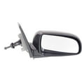thumbnail image 4 of For Chevy Aveo Door Mirror 2007 08 09 10 2011 Pair Driver and Passenger Side Unpainted Manual Non-Heated GM1320329, 4 of 5