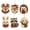 C, variant on Christmas DIY Ornament Kit, Wooden Pearl Diamond Painting Set, Xmas Tree Hanging Decorations, Holiday Craft Pendants, Festive Santa Snowman Reindeer Tree Ornament Collection