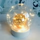 thumbnail image 5 of KAKOWELY Lámpara LED de bola de cristal para fiesta navideña, luz redonda de alambre de cobre, adorno de escritorio sin pilas para dormitorio y hogar., 5 of 5
